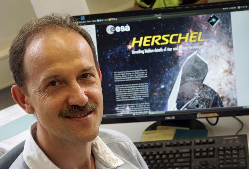 Dr. Alexander Krivov von der Universität Jena hat mithilfe des Herschel- ...