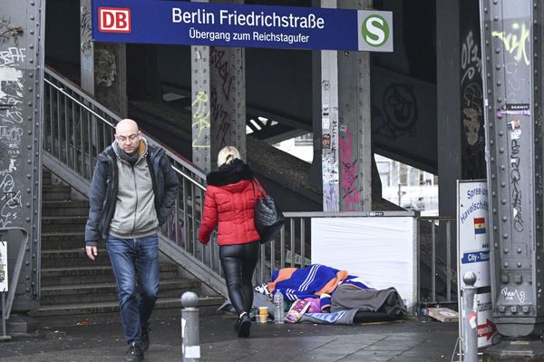 Obdachlose in Berlin (6. Januar 2023) Bild: Abdulhamid Hosbas/Anadolu Agency / Gettyimages.ru