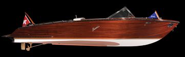 Boesch 710 Ascona De Luxe Century Edition Seitenansicht / Bild: "obs/Boesch Motorboote AG/Racerfish"