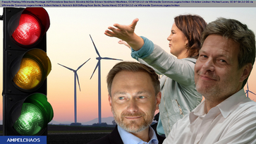 Bild: Freepik/Pixabay/Wikimedia/Montage AUF1Annalena Baerbock: Bündnis 90/Die Grünen Nordrhein-Westfalen, CC BY-SA 2.0 via Wikimedia Commons zugeschnitten Christian Lindner: Michael Lucan, CC BY-SA 3.0 DE via Wikimedia Commons zugeschnitten Robert Habeck: Heinrich-Böll-Stiftung from Berlin, Deutschland, CC BY-SA 2.0 via Wikimedia Commons zugeschnitten  / Eigenes Werk