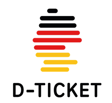 Logo des Deutschlandtickets