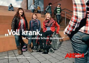 "Voll krank!" Plakat von Aktion Mensch / Bild: Aktion Mensch