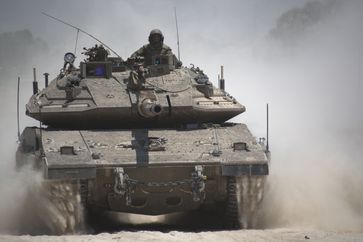 Merkava MK IV Hauptkampfpanzer (Symbolbild)