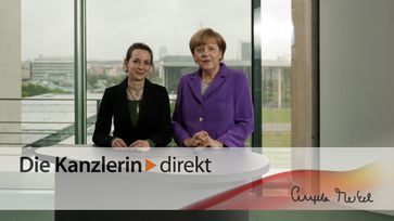 Screenshot aus dem Youtube Video "Merkel: Ehrenamtliches Engagement unterstützen"