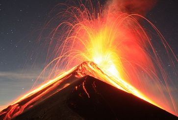 Vulkan Fuego (Volcán de Fuego), (2016)