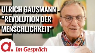 Bild: SS Video: "Im Gespräch: Ulrich Gausmann (“Wirtschaft und Finanzen neu gedacht: Revolution der Menschlichkeit“)" (https://tube4.apolut.net/w/mC7NCYxjsEFPVpqJVvf2Zj) / Eigenes Werk