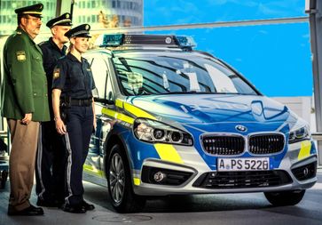 BMW Grand-Tourer Polizeiauto