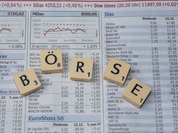 DAX (Deutscher Aktienindex) & Börse (Symbolbild)