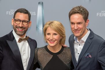 Till Nassif (l.), Susan Link (m.) und Sven Lorig (r.) (2018), Symbolbild