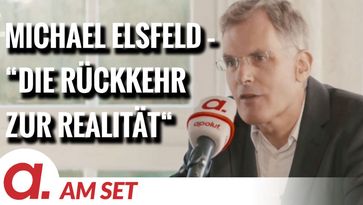 Bild: SS Video: "Am Set: Vortrag von Prof. Dr. Michael Elsfeld – “Die Rückkehr zur Realität”" (https://tube4.apolut.net/w/hQdcx63upR5BQ9NkTK5Zv8) / Eigenes Werk