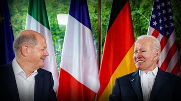 Olaf Scholz und Joe Biden (2022)