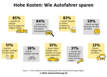 Hohe Kosten: Wie Autofahrer sparen