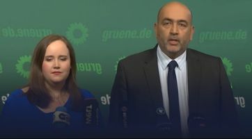 Omid Nouripour und Ricarda Lang (2024)