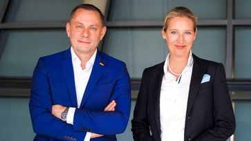 Tino Chrupalla und Dr. Alice Weidel (2023) Bild: AfD Deutschland