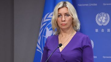 Maria Sacharowa, Pressesprecherin des russischen Außenministeriums (2022) Bild: Sputnik / Pressedienst des russischen Außenministeriums