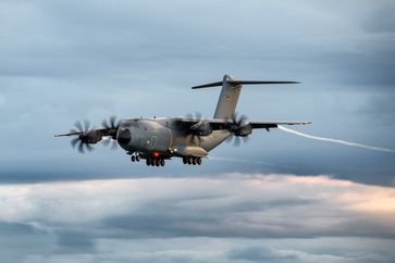 Transportflugzeug A400M 54+23  Bild: Bundeswehr/Marco Dorow Fotograf: Marco Dorow