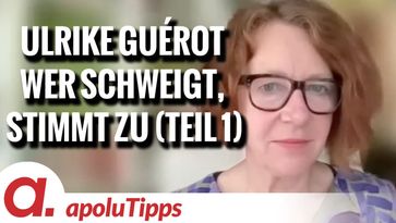 Bild: SS Video: "Interview mit Prof. Dr. Ulrike Guérot – Wer schweigt, stimmt zu (Teil 1)" (https://tube4.apolut.net/w/9rvXXbB79VEqp1thVwsSdL) / Eigenes Werk