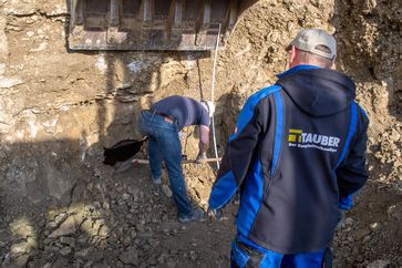 2. Stollen FundAusgrabungen im Steinbruch des ehemaligen Konzentrationslagers Buchenwald bei Weimar. Bild: "obs/MDR Exklusiv-Meldung/MDR/Holger John"