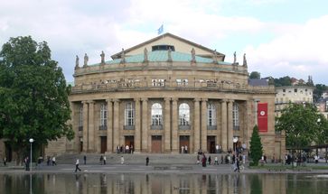 Opernhaus (Großes Haus) der Württembergischen Staatstheater Stuttgart, Archivbild