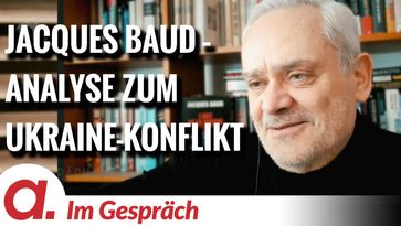 Bild: SS Video: "Im Gespräch: Jacques Baud (Hintergrundanalyse zum Ukraine-Konflikt)" (https://tube4.apolut.net/w/uR1eYHvXQP6DTF4fpSHRzR) / Eigenes Werk