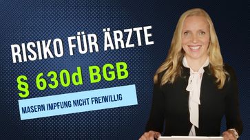 Bild: SS Video: "§ 630d BGB Risiko für Ärzte keine freiwillige Einwilligung" (https://youtu.be/1CG3OSqFkms) / Eigenes Werk