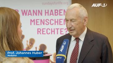 Prof. Dr. Johannes Huber (2024) Bild: AUF1 / Eigenes Werk