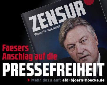 Bild: SS Internetseite: "https://afd-bjoern-hoecke.de/2024/07/16/faesers-anschlag-auf-die-pressefreiheit/" / Eigenes Werk