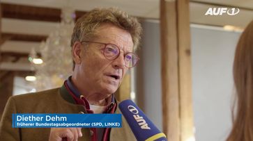 Diether Dehm (2024) Bild: AUF1 / Eigenes Werk