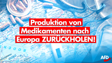 Pharma-Experte: Produktion von Medikamenten nach Europa zurückholen!