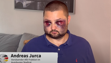 Andreas Jurca in dem Videointerview vom Sonntag (2023) Bild: Screenshot: Youtube / Deutschland Kurier