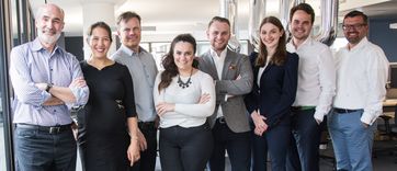 Das deutsche Team der Silicon Valley Bank in Frankfurt / Bild: "obs/Silicon Valley Bank"