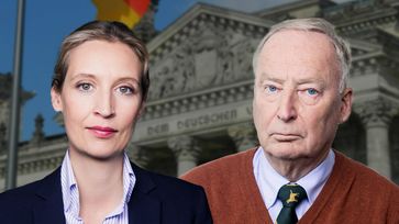 Dr. Alexander Gauland und Dr. Alice Weidel, AfD-Bundesvorstand und Vorsitzende der AfD-Bundestagsfraktion (2019)