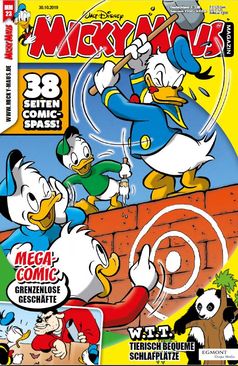 Cover des Micky Maus-Magazins, Ausgabe 23/19. Bild: "obs/Egmont Ehapa Media GmbH/Egmont Ehapa Media / Disney"