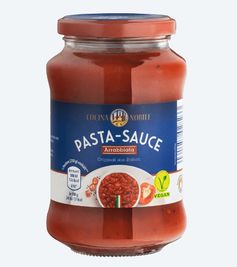 Pasta-Sauce Arrabbiata 400ml im Glas  Bild: Aldi Nord Fotograf: Aldi Nord