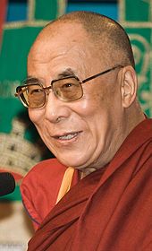 Tendzin Gyatsho, der 14. Dalai Lama. Bild: Luca Galuzzi 