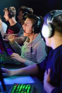 E-Sport bedeutet Stress für Teilnehmer.