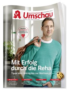 Titelbild Apotheken Umschau Novemberausgabe B 2019. Bild:     Wort & Bild Verlag - Verlagsmeldungen