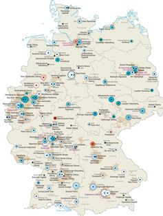 Auflagenentwicklung in der Tagespresse 2001-2012
Quelle: Karte: IfL 2013 (idw)