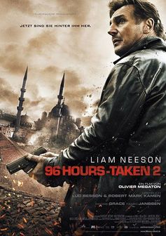 Kinoplakat von "96 Hours – Taken 2"