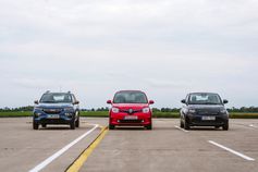 Die drei getesteten E-Fahrzeuge unter 30.000 Euro. Nur der Fiat 500e ist zu empfehlen.