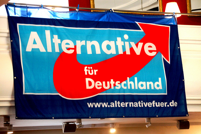 Plakat Der Alternative Für Deutschland AfD. Bild: Blu-news.org, On ...