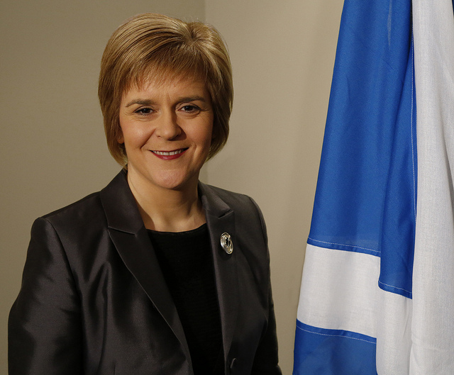 Nicola Sturgeon Bild: First Minister of Scotland, on ...