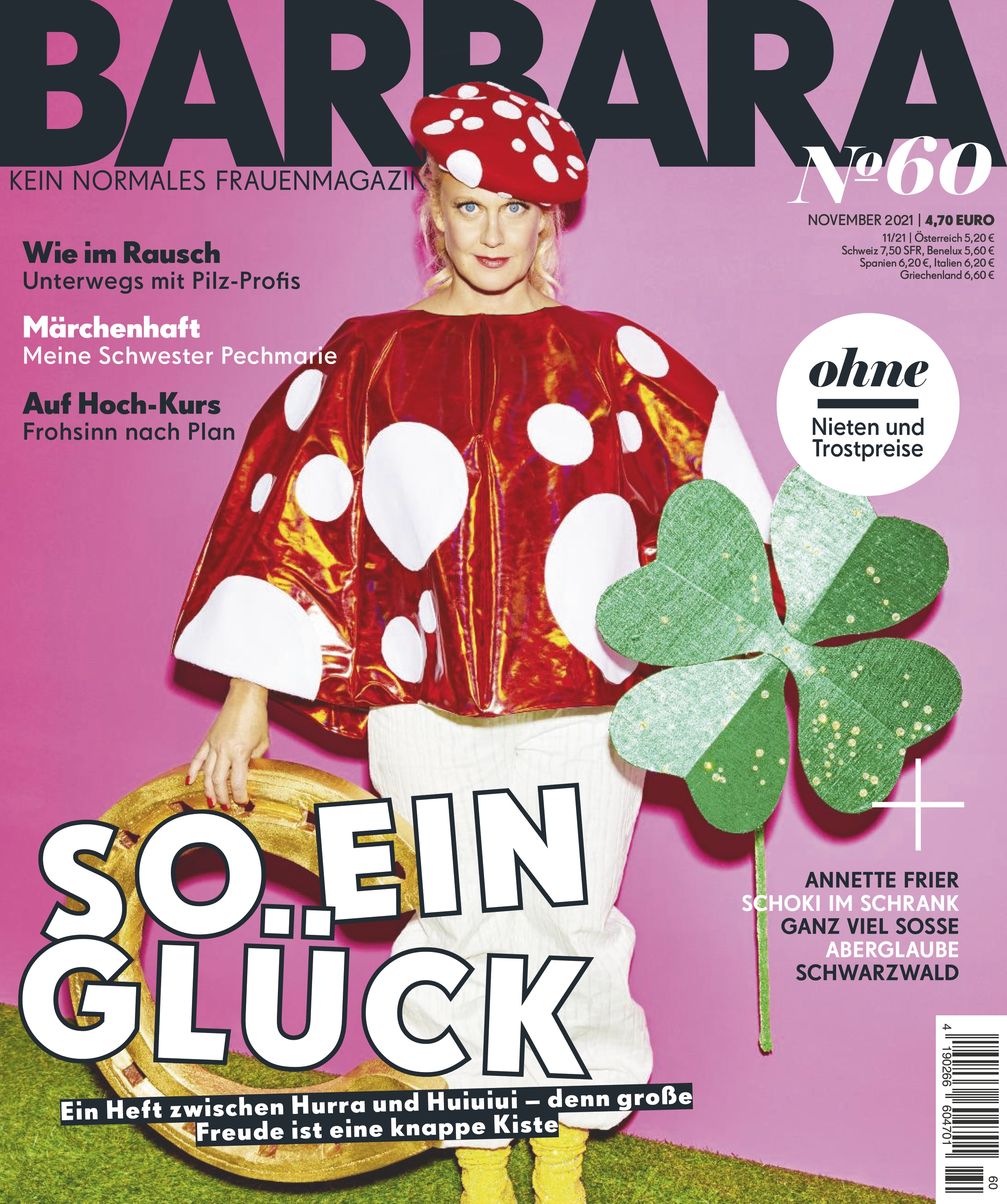 BARBARA Nr. 60 Cover Bild: Gruner+Jahr, BARBARA Fotograf: Gruner+Jahr, BARBARA