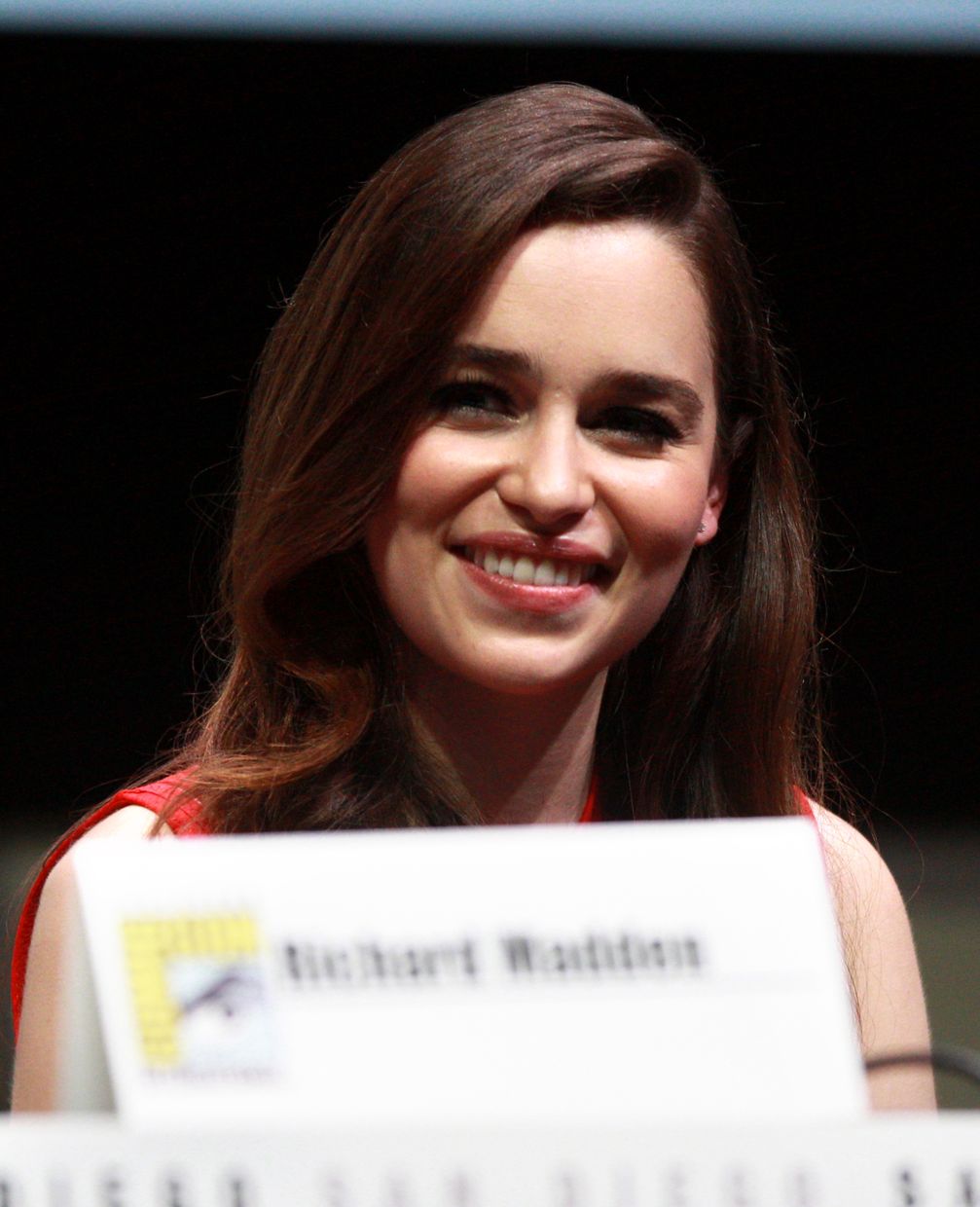 Clarke at the 2013 San Diego Comic Con International