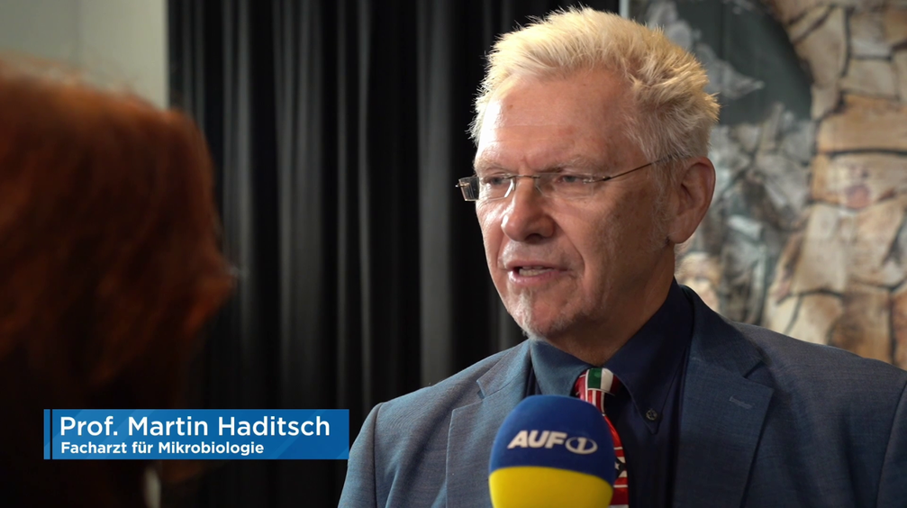 Professor Martin Haditsch (2025) Bild: AUF1 / Eigenes Werk