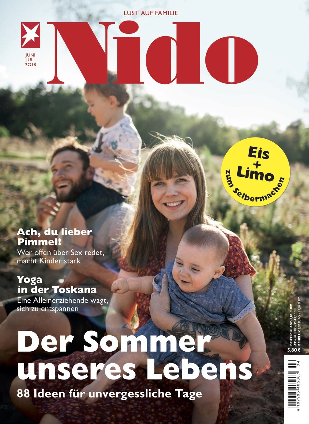 Cover NIDO 04/2018 / Bild: "obs/Gruner+Jahr, Nido"