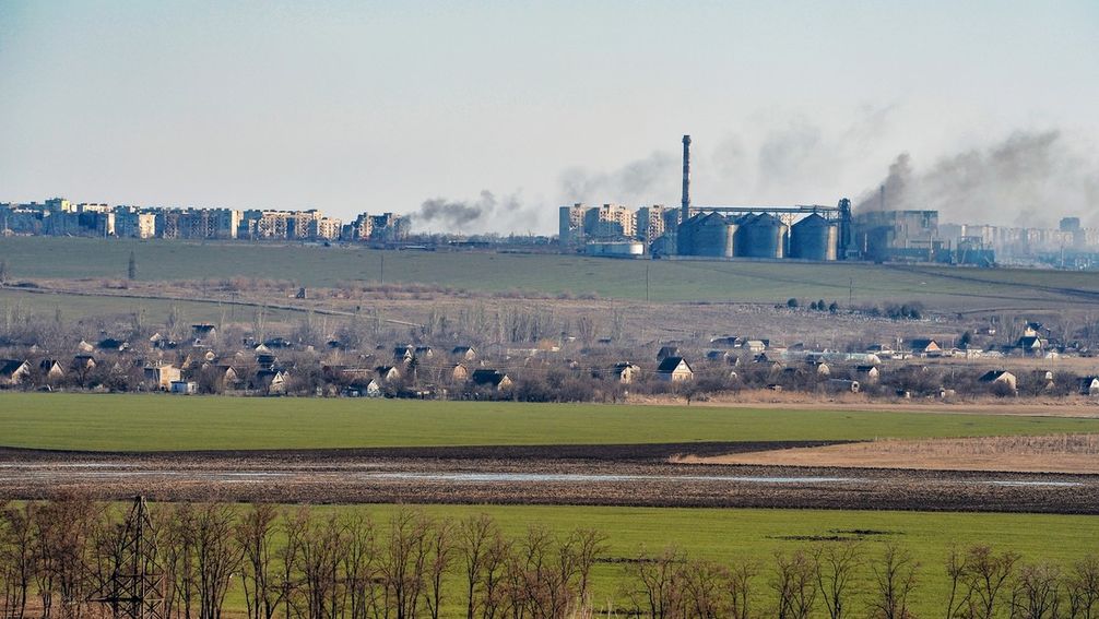 Archivbild: Stadtrand von Mariupol im März 2022 Bild: Wiktor Antonjuk / Sputnik