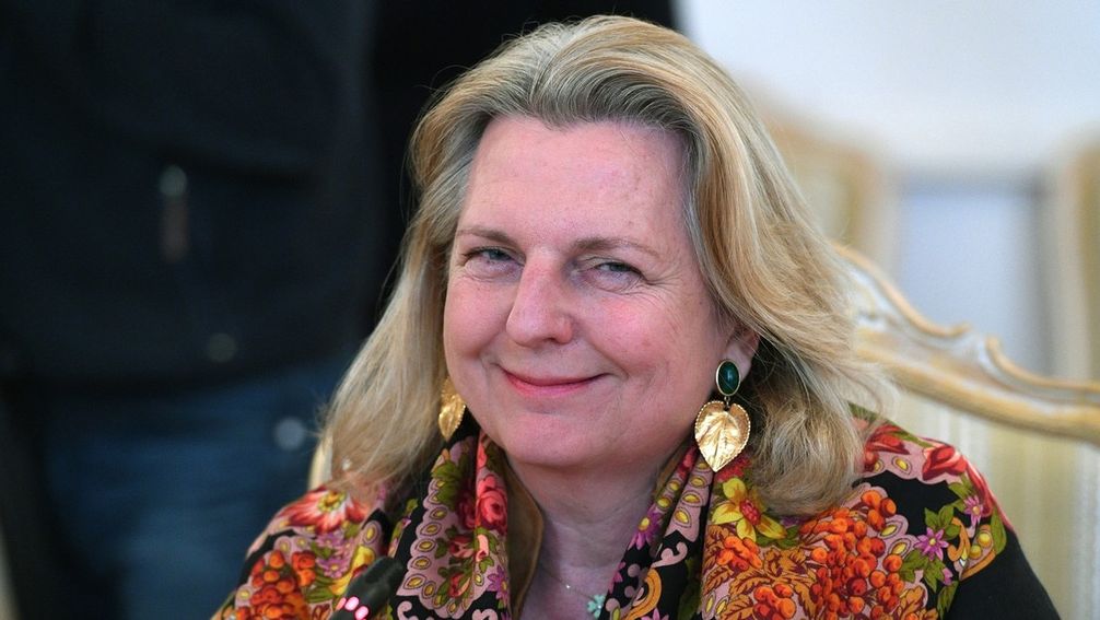 Österreichs Ex-Außenministerin Karin Kneissl  (2019), Archivbild Bild: Sputnik / Waleri Melnikow