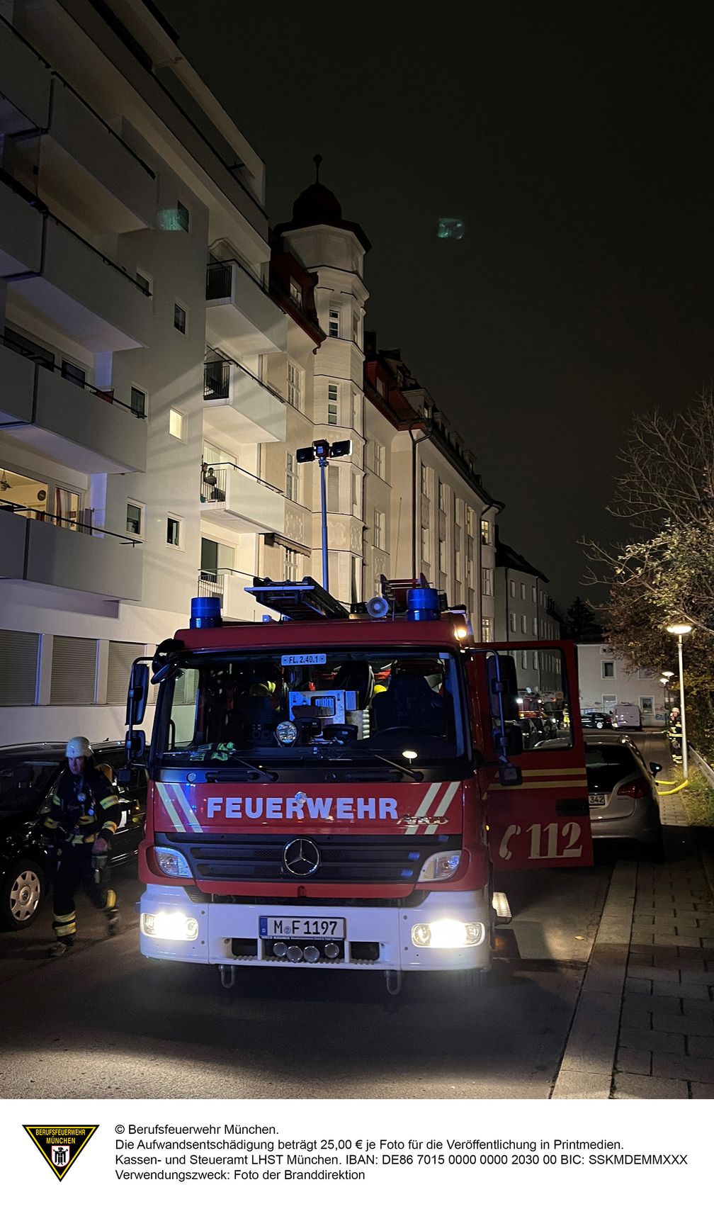 Bild: Berufsfeuerwehr München