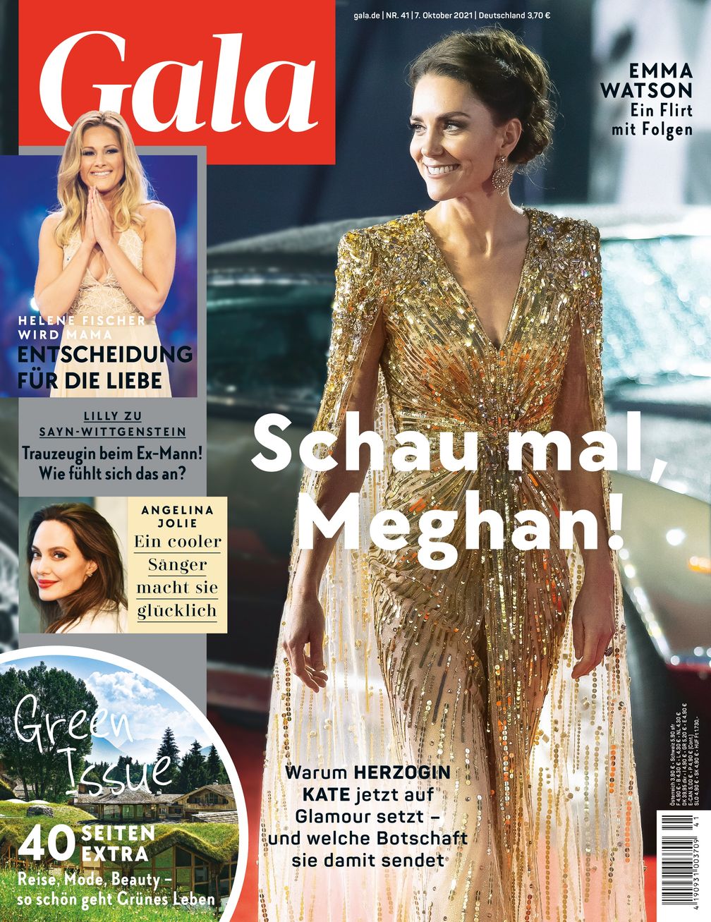 Cover GALA 41/2021 (EVT: 7. Oktober 2021) Bild: GALA, Gruner + Jahr Fotograf: Gruner+Jahr, Gala